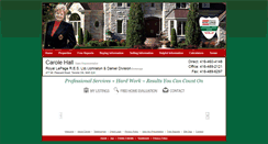 Desktop Screenshot of carolehall.com